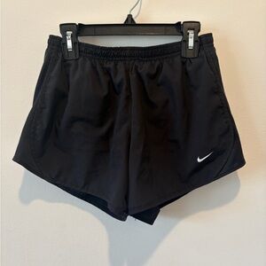 Nike Black Girls Athletic Running Shorts
